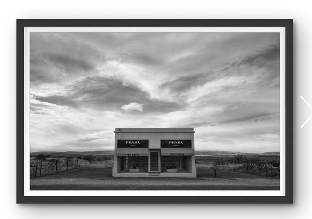 Prada Marfa Painting